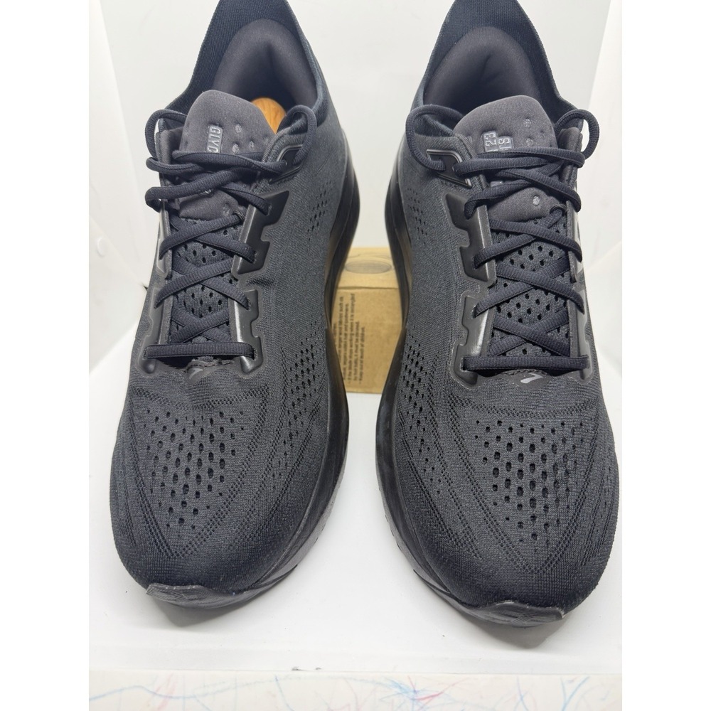 Brooks Glycerin 23 Mens Size 12 Black Athletic Running Walking Shoes Sneakers